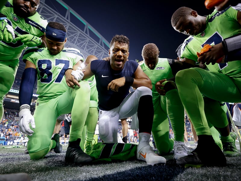 Russell Wilson Denver Broncos is a Super Bowl XLVIII champion and the second richest NFL star in the world with a reported net worth of $165 million.