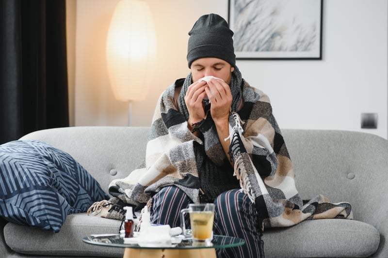 Currently reported by 55% of ZOE Covid Study app users. A runny nose is one of the most widely reported signs of infection from Omicron. It could also be a sign of a cold or flu, but if you feel unwell you should try to avoid contact with others where possible until you feel better.