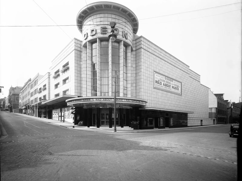 The ghost of the manager who was murdered in 1946 is said to roam the building. He was murdered in his office during a screening of the Hollywood adaptation of Rudyard Kipling's The Light That Failed. Five shots were heard on screen followed by a sixth in the Odeon manager's office. Visitors have reported seeing him in the third row and in the corridor leading to the entrance pf the screen at Screen 3.