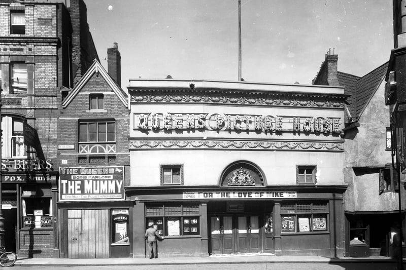 The Queens Hall was Bristol’s first purpose-built cinema when it opened on March 24, 1910. It was also the city’s only building to offer a retractable roof for ventilation. It was demolished in 1933 to make way for the News Theatre which stood until 1959. The original site still lies within Castle Park.
