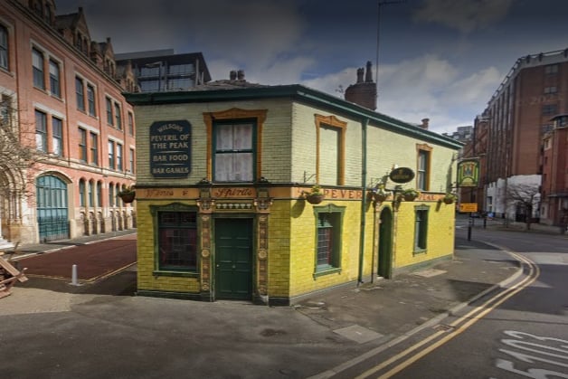 Nancy has been the landlady at The Pev for decades and her warm welcome for locals and visitors alike has long made it a favourite of Manchester ale lovers. It’s a beautiful pub with its tiled exterior and stained glass windows, while inside the ales are listed on a blackboard. Photo: Google Maps