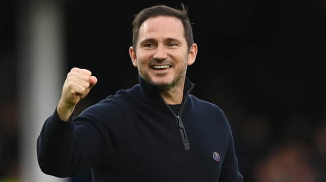 Everton boss Frank Lampard. Picture: Stu Forster/Getty Images