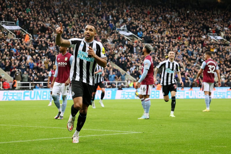 Headed over in the opening minutes. Confidently dispatched his fifth goal of the season from the penalty spot before adding a second after the break. Linked play up well and spearheaded Newcastle’s attack very well - deserved a hat-trick. 
