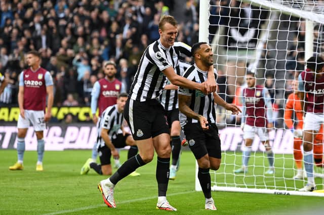 Newcastle United player ratings from the win over Aston Villa. (Photo by Stu Forster/Getty Images)