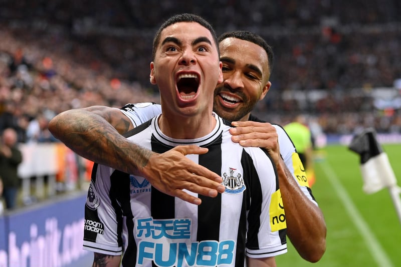 It was Almiron’s shot that resulted in a penalty for Newcastle via Ashley Young’s hand. Unplayable in the second half to score another incredible goal - his seventh of the season. 