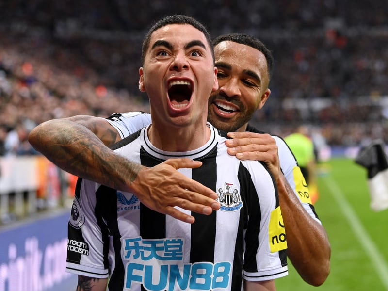 It was Almiron’s shot that resulted in a penalty for Newcastle via Ashley Young’s hand. Unplayable in the second half to score another incredible goal - his seventh of the season. 