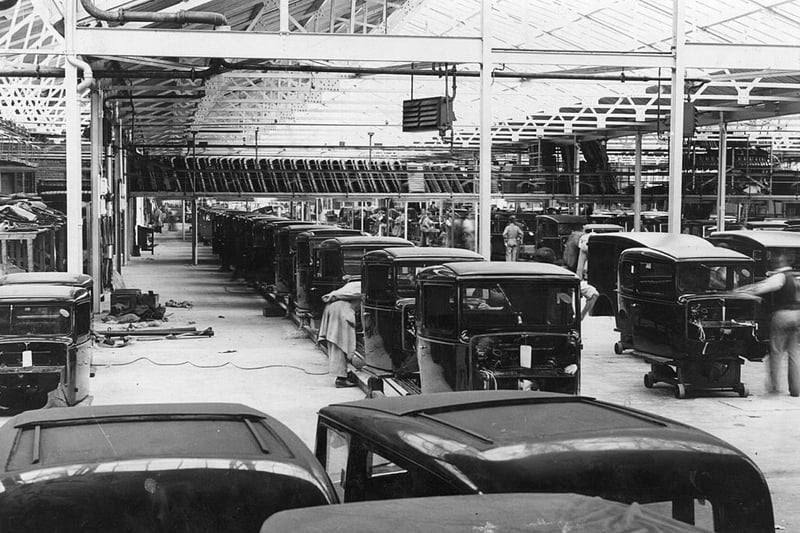 The Austin Motor Company factory at Longbridge