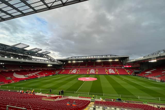 Good evening from Anfield