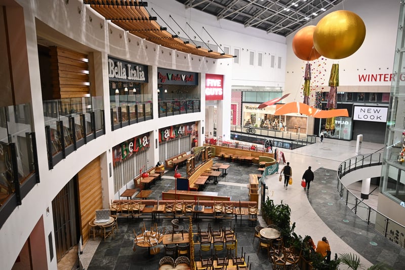 Christmas 2020 brought more tough times for the retail and hospitality industries, as coronavirus infection rates spiked and the Arndale was nearly deserted. Photo: AFP via Getty Images