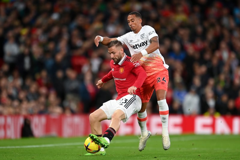 Another good showing from the defender, who got forward more than Dalot on the opposite flank. The former Southampton man was also good defensively and tended to win his individual duel with Jarrod Bowen.