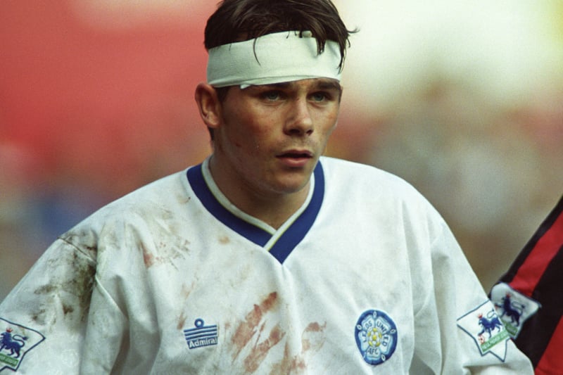 18-year-old Jamie Forrester was one of three youngsters Howard Wilkinson trusted to start against Blackburn in April. Forrester assisted one of five Leeds goals and had to have several stitches for a gash in his forehead.