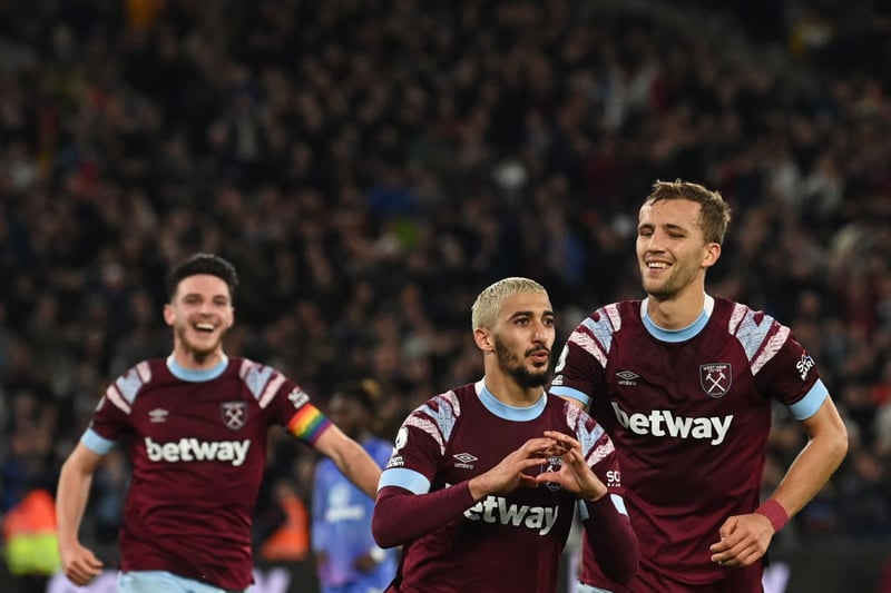 West Ham have picked up 14 points from their opening 13 Premier League games. PPG: 1.08.