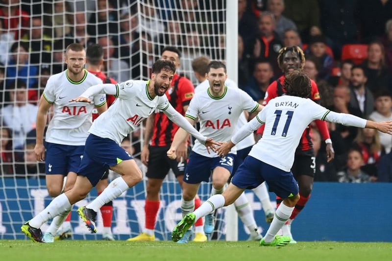 Tottenham have picked up 26 points from their opening 13 Premier League games. PPG: 2.
