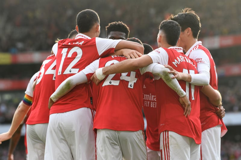 Arsenal have picked up 31 points from their opening 12 Premier League games. PPG: 2.58. 