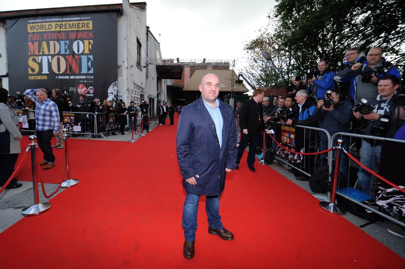 Director Shane Meadows at the premiere of the Stone Roses documentary, Made of Stones, at Victoria Warehouse in 2013. Photo by Stuart C. Wilson/Getty Images for Virgin Media & Picturehouse Entertainment)