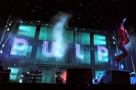 Jarvis Cocker of Pulp performing at Coachella in 2012 (Getty Images)