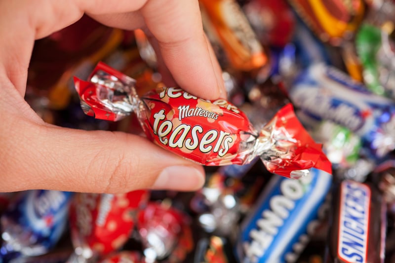 Maltesers Teasers are the nation’s favourite chocolate bar, as 179,014 searches for this treat have been made in the last five years - suggesting that most people want to get their hands on this one out of all the chocolates in the Celebrations tub.