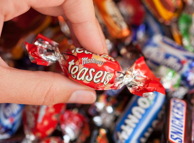 Maltesers Teasers are the nation’s favourite chocolate bar, as 179,014 searches for this treat have been made in the last five years - suggesting that most people want to get their hands on this one out of all the chocolates in the Celebrations tub.