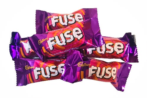 Fuse was removed from the Heroes tub in the mid-2000s, and the bar, which contained peanuts, raisins and cereal pieces, was actually discounted altogether in the UK in 2006. But it appears that chocolate fans are still feeling nostalgic for the treat as it still gets 16,000 monthly searches.