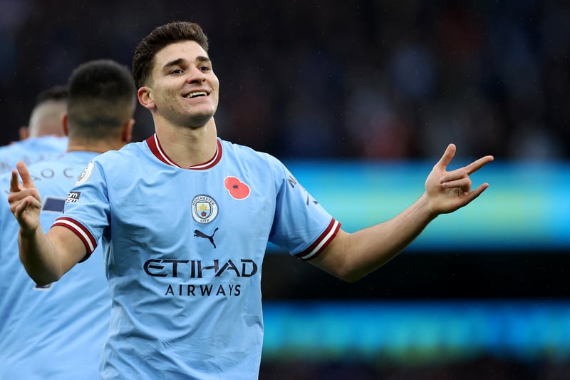 Has scored a goal every 127 minutes for City, an impressive record from his opening few months in English football. Often, Alvarez doesn’t have a huge impact on matches but, in Haaland’s absence, repeatedly popped up with an important moment.