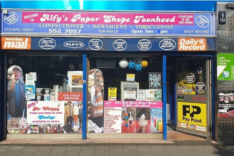 Alfy’s Paper Shop in Townhead served as the filming location for Navid’s shop in Still Game.