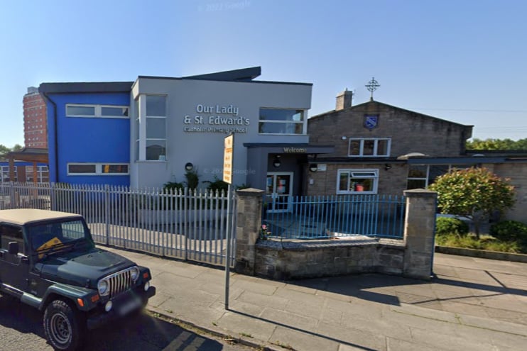 Our Lady and St Edward’s Catholic Primary School, Birkenhead, was rated Outstanding in its latest report in June 2010. The Ofsted report said: ‘The school’s work has some outstanding features. These include pupils’ positive attitudes to learning and their exemplary behaviour.’ https://files.ofsted.gov.uk/v1/file/949141