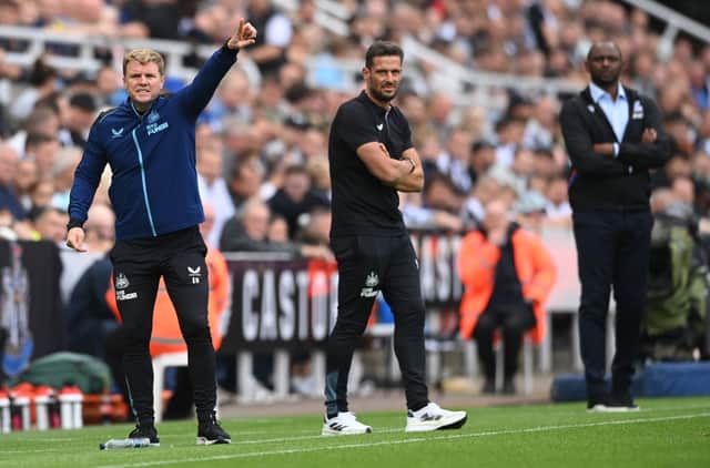 Newcastle United head coach Eddie Howe is expected to ring the changes against Crystal Palace. (Photo by Stu Forster/Getty Images)