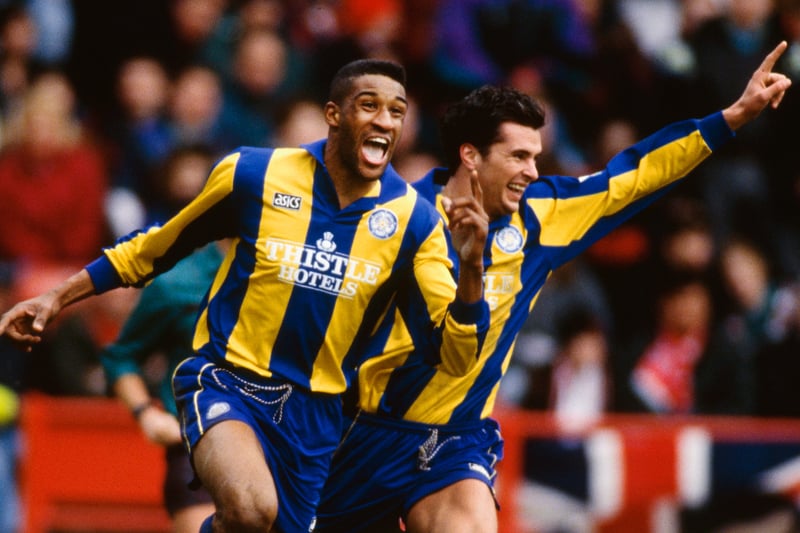 Sheffield United came from behind to draw 2-2 with Leeds at Bramall Lane, with Gary Speed and former Bladesman Brian Deane on the scoresheet for the Whites in March 1994.
