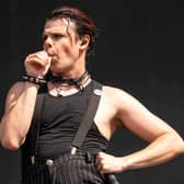 English singer Yungblud performs onstage during Austin City Limits Music Festival at Zilker Park in Austin, Texas on October 16, 2022. (Photo by SUZANNE CORDEIRO / AFP) (Photo by SUZANNE CORDEIRO/AFP via Getty Images)