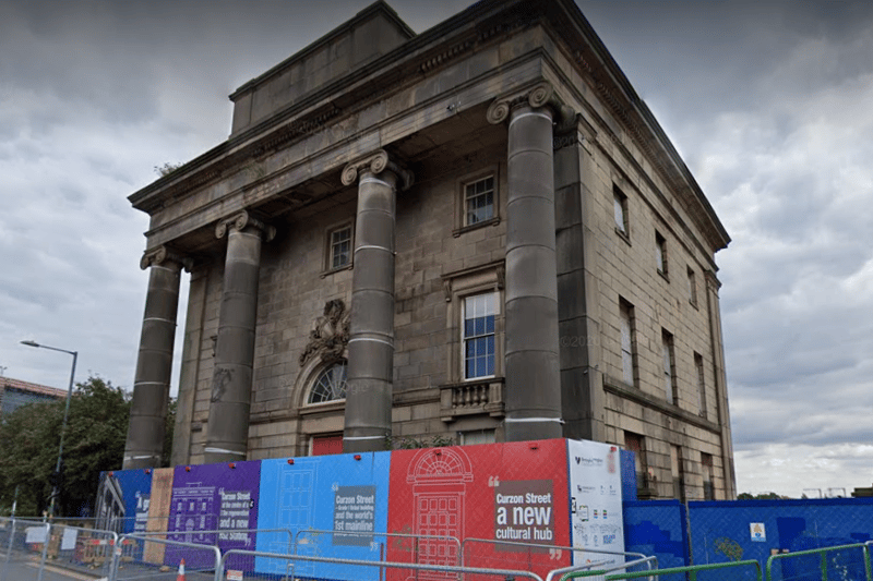 Built in 1837-8 in the Ionic style. The building is owned by the City Council and has been vacant for more than a decade. Repairs to the roof have been undertaken, but water ingress is still a problem. Renovation by a partnership including HS2 has permission and the works commenced in 2021.