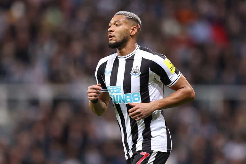 The Brazilian powerhouse has continued his fine form from last season into the current campaign playing in Newcastle’s midfield. 
