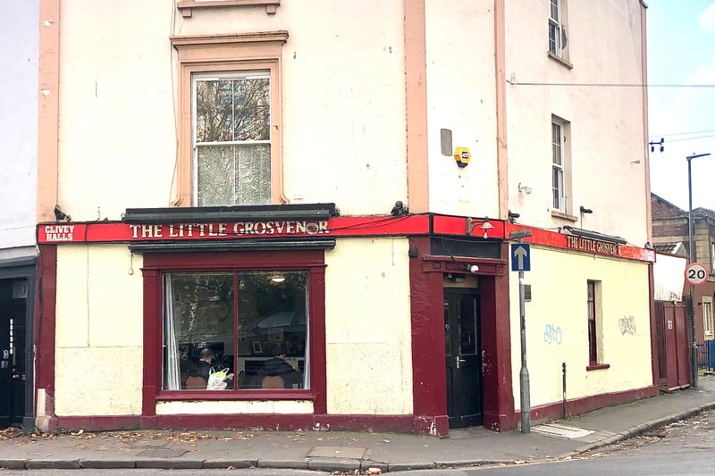 One of Bristol’s last proper pubs, the Little Grosvenor near Asda is full of character and charm.... and cheap pints. You can even get four pints for £6, as our reporter Mark Taylor discovered in a review published in November.