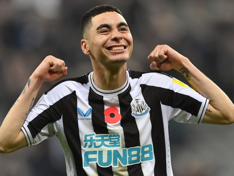 Almiron has scored some quite incredible goals during his remarkable run of eight in eight games. The Premier League Player of the Month for October is in the form of his life - and long may it continue.