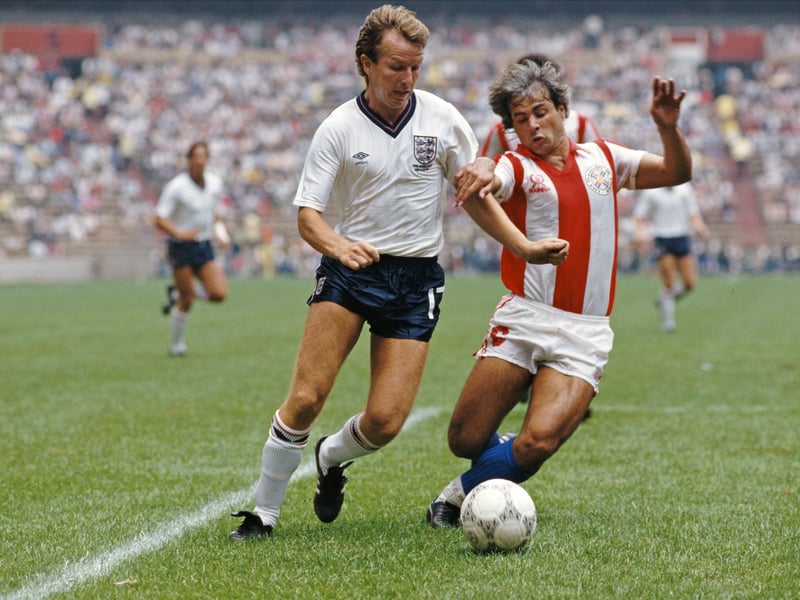 An unexpected run to the quarter-final where genius and controversy in equal measures saw England beaten by Diego Maradona’s Argentina. Bobby Robson’s side grew into the tournament with Gary Lineker ending as top goalscorer. A clean and net effort from Umbro with the kit too.