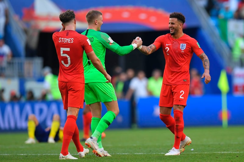 Another change kit and it has to be said England always look better when their change kit is red.  2018 brought a run to the semi-finals and this was worn during an impressively comfortable win against Sweden.