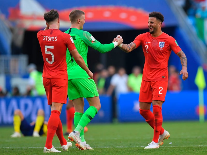 Another change kit and it has to be said England always look better when their change kit is red. 2018 brought a run to the semi-finals and this was worn during an impressively comfortable win against Sweden.