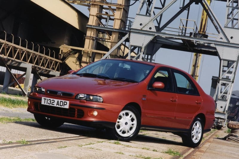 The Marea was another late-90s Fiat that promised great strides forward over its predecessor but failed to deliver on the sales front. Based on a stretched version of the Brava/Bravo platform it was sold as a four-door saloon or five-door estate to challenge the Mondeo and Vectra. Sadly, despite a decent specification and a range of engines that included the 155bhp 2.0-litre from the Fiat Coupe, the Marea never got the love the Ford and Vauxhall enjoyed, as its dwindling numbers show