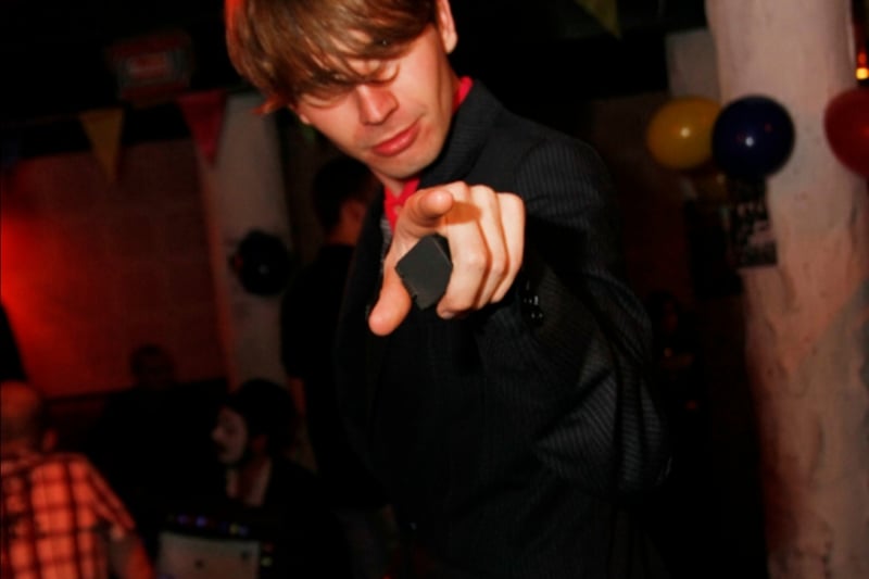 Alex Kapranos, the lead singer of Franz Ferdinand, also attended a Pin Up Night at Blackfriars.