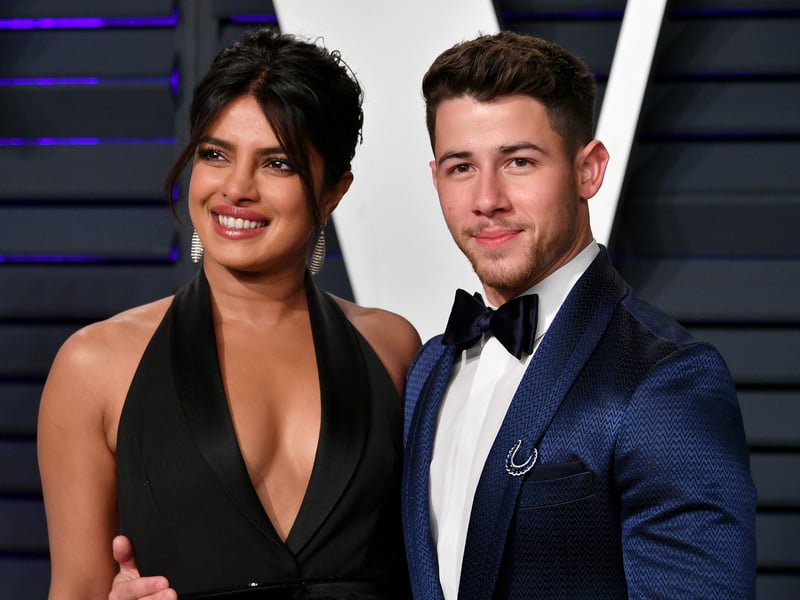 Chopra is an actress, singer and former Miss World who has become one of Bollywood's highest-paid stars, while her singer-songwriter husband Jonas came fame on the Disney Channel with his brothers in a self-titled band.In total they are worth $80m, believes Celebritynetworth.com