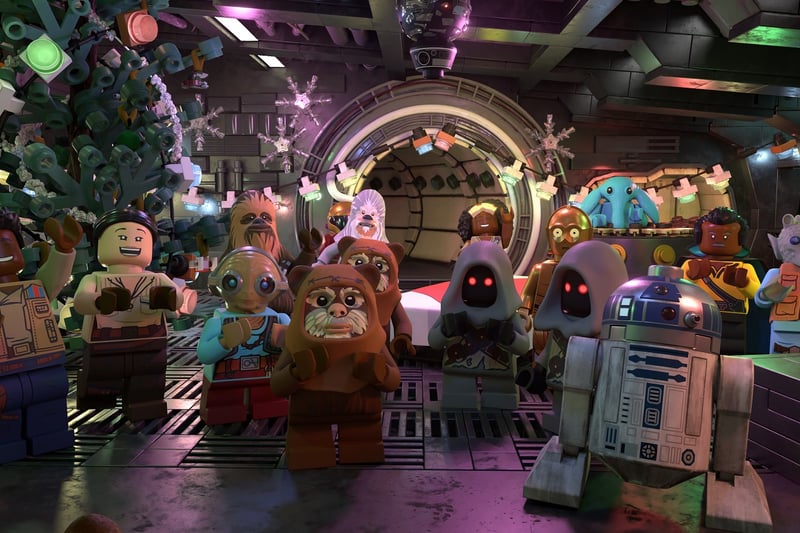 The Lego Star Wars Holiday Special tells the heart-warming tale of our favourite Star Wars characters as they celebrate “Life Day” (Pic: Disney)