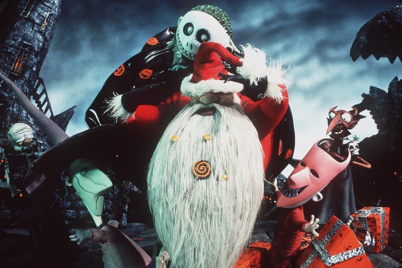 Is it a Christmas movie or is it a Halloween movie? The jury is still out on that one, but either way, Tim Burton’s The Nightmare Before Christmas has become a holiday staple.  (Pic: Getty Images)