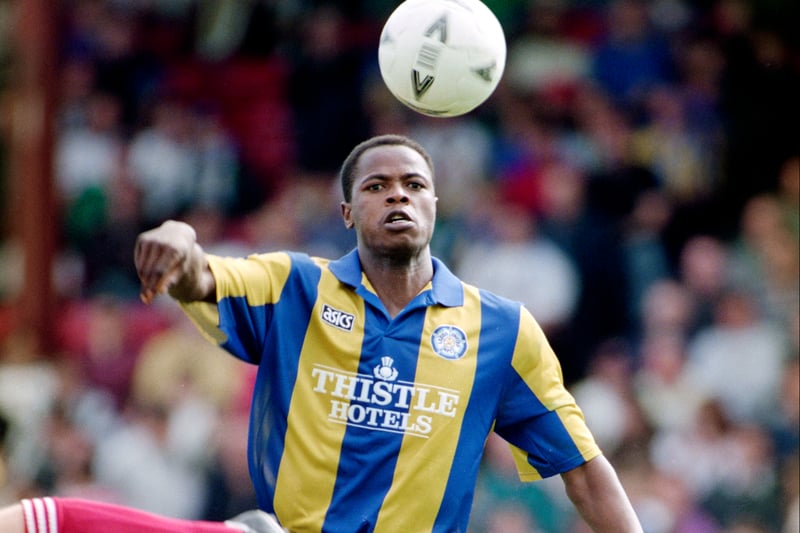 Rod Wallace makes way for new signing Phil Masinga in the 71st minute as Leeds demolish Shelbourne 6-0 in a pre-season friendly in Dublin.