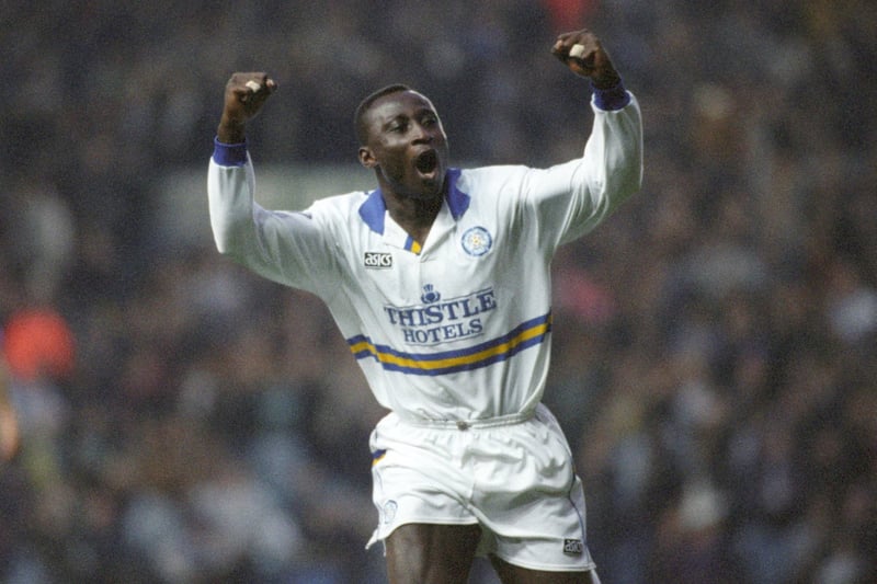 With 13 goals in all competitions, Tony Yeboah ended the season as United’s top scorer despite only joining in January.