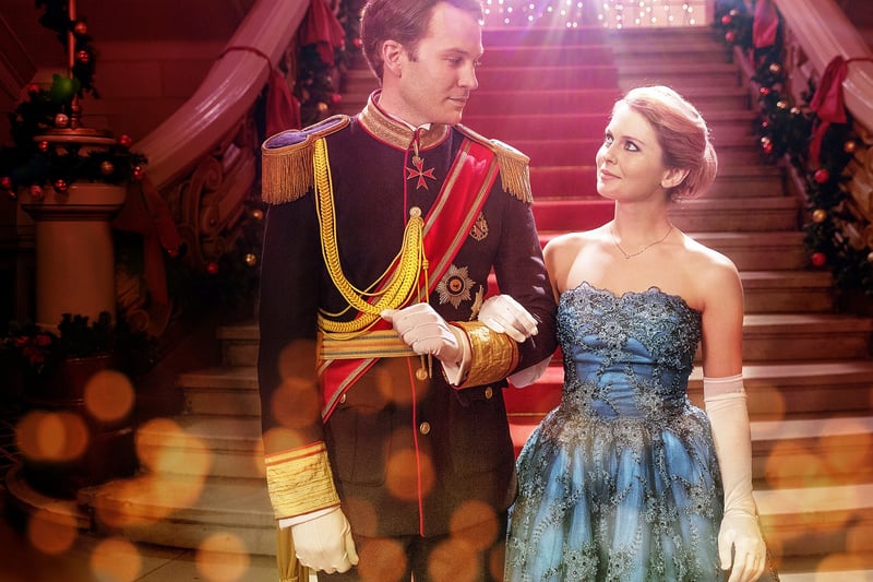 In this festive romantic comedy, a young journalist played by Rose McIver is sent abroad to get the scoop on a playboy prince who is destined to be king. (Pic: Netflix)