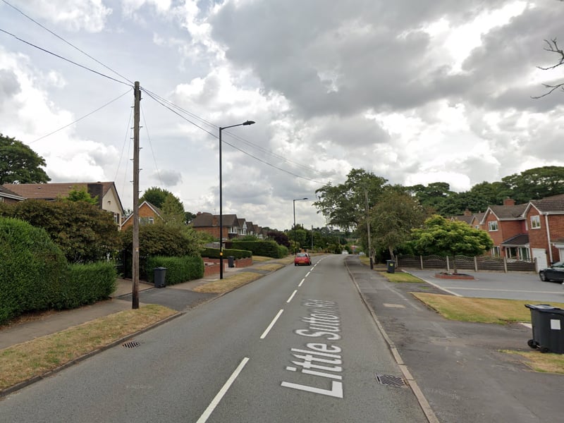 Of the 3569 households, 62.9% were not deprived. 2244 households were not deprived in any of the four measures. It ranked 246 nationally. (Photo: Google Maps)