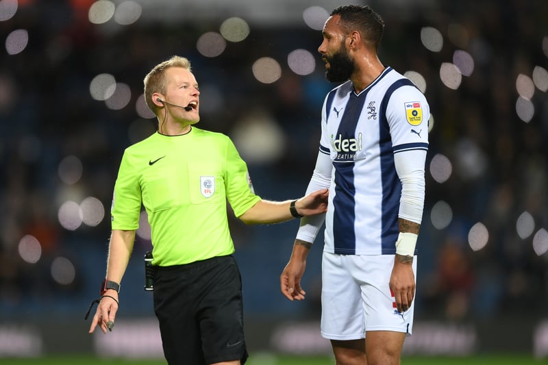 Total yellow cards = 31, straight red cards = 0, second-booking red cards = 1 (Kyle Bartley)