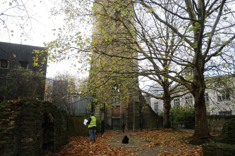 Historic England has registered its disappointment at plans to redevelop a large site around the ruins to the church. The body said the large scale of the proposed replacement buildings would not compliment the smaller historic buildings within Bristol’s Old City.