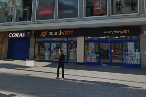 Poundworld closed all their high street stores in 2018, including Liverpool Church Street.