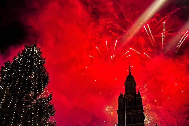 Councillor Eva Murray (@EvaCMurray on Twitter) shared this magical pic of the lights switch-on last night.