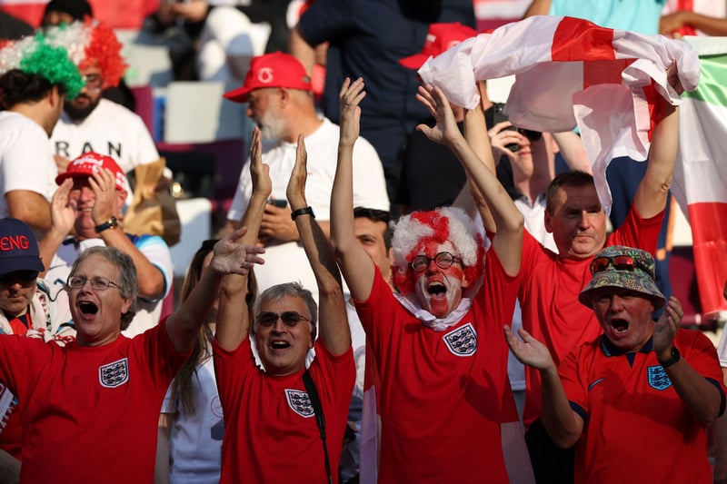 It was a sizzler in Doha for England fans to enjoy.